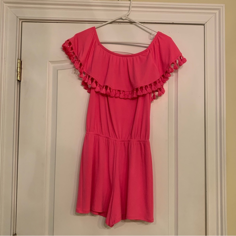 Lilly Pulitzer swim coverup romper size XS